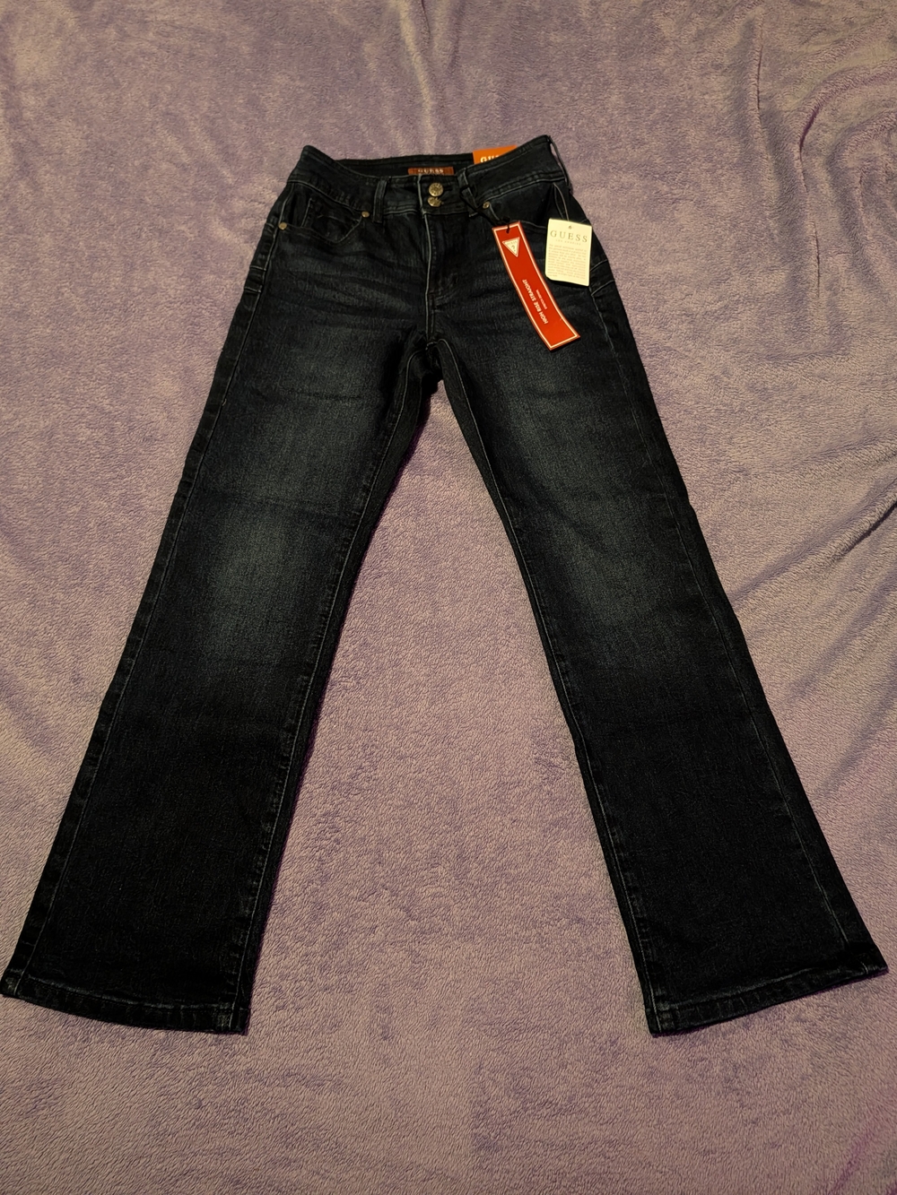 Guess Women's Dark Wash Boot cut Jeans